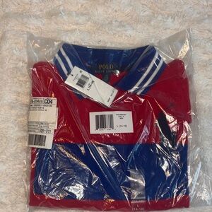 Polo by Ralph Lauren Red and Blue Kids Polo Shirt